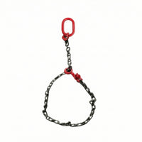 Chain Lifting Harness Heavy-Duty Steel Chain Harness High Load Capacity Hardware for Construction Workers, Material Handling