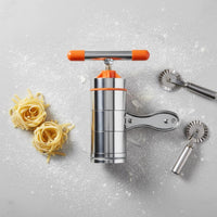 Manual Pasta Press Easy to Use Hand Crank Pasta Press Single Die Included