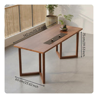 Wood Tea Table Set Balcony Friendly Wood Tea Table and Chair Space-Saving Saving for Living Room, Small Apartment