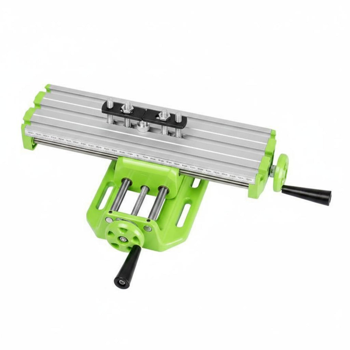 Cross Slide Worktable Ruler Scale Press Worktable Slotted Mounting Holes