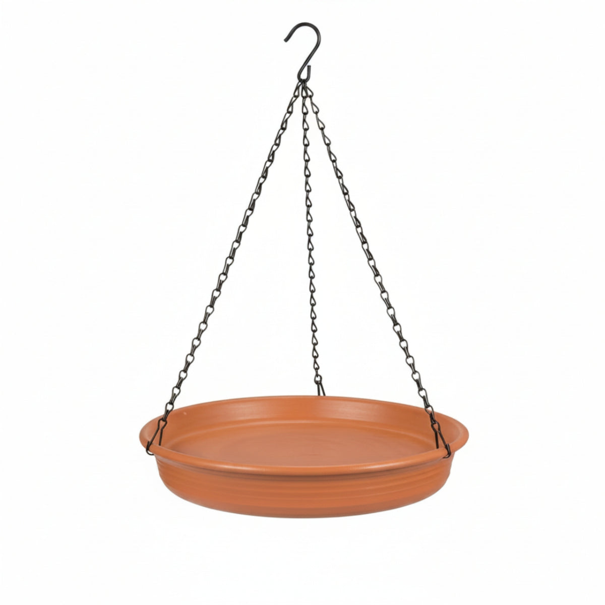 Hanging Bird Bath with Chains Outdoor Bird Bath with Hanging Chains Garden