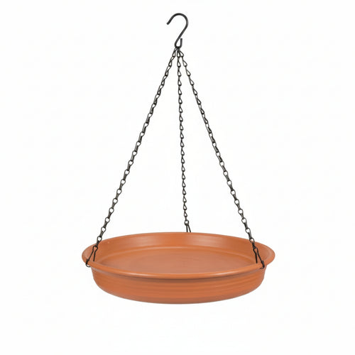 Hanging Bird Bath with Chains Outdoor Bird Bath with Hanging Chains Garden