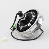10寸KUGOOM4电动滑板车碟刹电机配件48V500W轮殻马达鼓刹碟刹电机