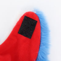 Cartoon Shark Plush Headgear for Parties and Performances