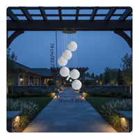 Wind Chime Lamp Decorative Outdoor Decor for Shop Display, Sales Office