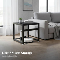 Robot Vacuum Holder Minimalist Design Freestanding Vacuum Stand Floor-Standing