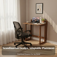 Wall-Mounted Folding Desk Space-Saving Writing Table Foldable Design Multifunctional for Remote Workers, Small Spaces