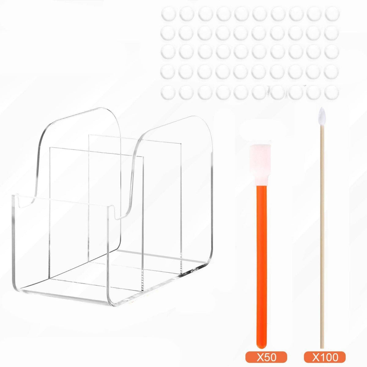 Card Cleaning Kit with Pads Organized Organizer Compact for Collectors