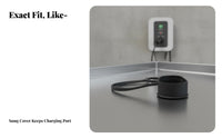 Electric Vehicle Charging Cap Dustproof Electric Vehicle Charger Plug Cover Rubber Charging Connector Cover Waterproof