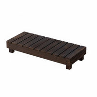 Flower Pot Stand Plant Stand Wooden Wood Plant Shelf for Balcony