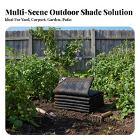 Net Heat Insulating Heavy Duty Shade Cloth Dense Material Block Mesh Panel for Farmers, Greenhouse, Balcony, Rooftop