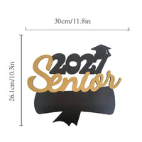 2027 Senior Graduation Sign Photo Prop for Seniors, Students
