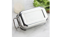 Stainless Steel Salad Bowl Stainless Steel Food Tray Easy to Clean Rectangular Serving Pan for Home Cooks, Restaurant, Party