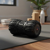 Muscle Pain Relief Electric Massage Roller Speaker Bluetooth Connectivity Vibrating Peanut Massager Deep Tissue Peanut Massage Ball Portable for Athletes