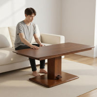 Adjustable Height elevatingTop Coffee Table Modern Minimalist aesthetic elevatingTop Storage Table two-in-one Purpose Living Room Furniture Sturdy Construction for Apartment Dwellers, Homeowners, Remote Workers, Small Spaces, Lounge Area, Home Office