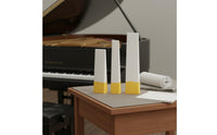 3 Pieces Piano Tuning Mute Blocks Tapered Design Piano Mute Block