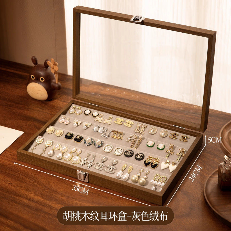 Gray / Tiered Earring