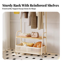 stand-alsinglestanding Valet with Tray Integrated Hanger Coat Stand Stable Base for Adults