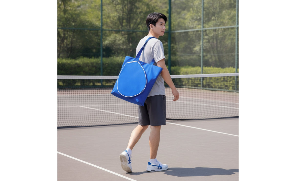 Large Capacity Tennis Tote Bag Sturdy Sports Tote Bag Lightweight Multi-Use for Everyday Errands