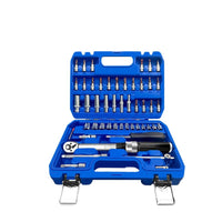 51-Piece 1/4" Quick-Release Preset Adjustable Torque Wrench Set