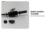 Stage Gear Drum Clamp Arm Holder Universal Fit Wing Screw