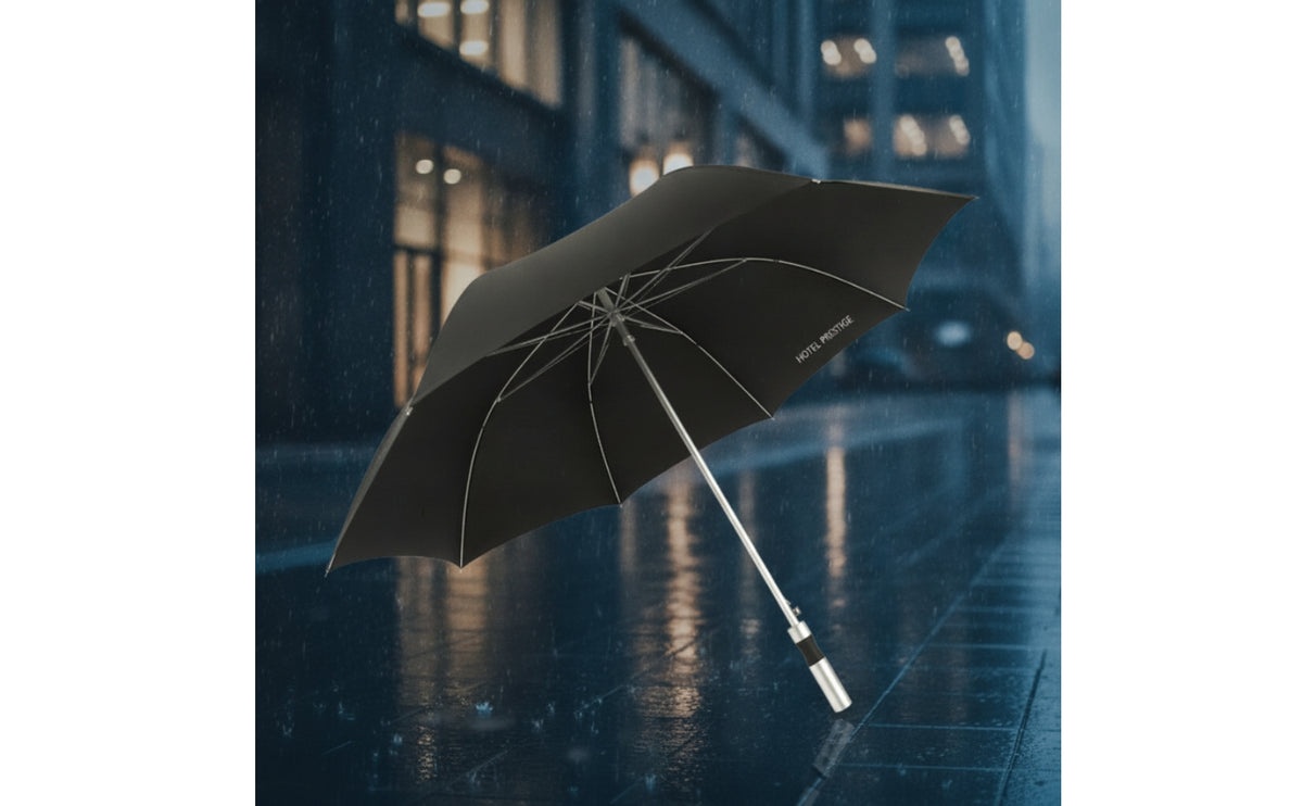 Water-Repellent Automatic Open Umbrella Waterproof Umbrella with Aluminum Frame Long-Lasting Heavy Duty for Business Professionals, Travel