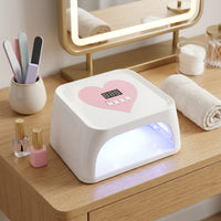 LED Nail Lamp Two-sidedSide Sensing Gel Nail Lamp Dryer Professional Fast-Drying for DIY Manicurists, Home Manicure