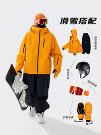 oddivski2025新款滑雪服男女款套装3L专业防水防风单双板滑雪衣裤