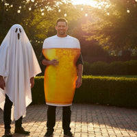 Beer Mug Costume Sponge Material Beer Mug Cosplay Stitched Garment for Adults