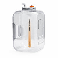 Water Jug with Hose Broad-Opening Water Storage Bucket for Tea Lovers