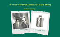 Edelstahl 304 Sensor-Wasserhahn Gewerbe