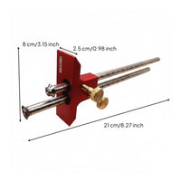 Double Head Marking Gauge Aluminum Alloy Dual Blade Marking Gauge Adjustable
