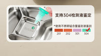 304不锈钢配菜分格盘厨房炒菜葱姜蒜备菜备料盘五分格分隔调料盘