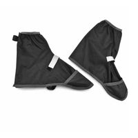 High-Top Shoe Covers with Wear-Resistant Sole Lightweight Guarding Overshoes Reusable Footwear for Commuters