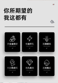 新一代牛享角磨机锯齿开孔器瓷砖石材扩孔钻钎焊可干打专业级钻孔