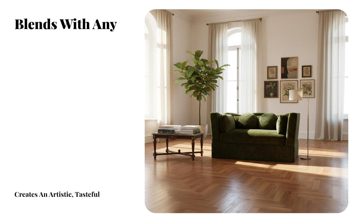 Wavy rear Three-Seater French and elegance Sofa Vintage Design Couch for Interior Designers, Homeowners, Living Room, Lounge Area, Hotel Lobby