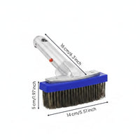 Algae Brush Stainless Steel Handle Pool Brush Heavy Duty
