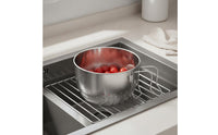 Prevents Clogging Kitchen Sink Food Waste Filter Multifunctional Stainless Steel Sink Colander Multi-Purpose