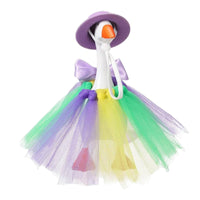 7 Inch Goose Statue Clothes Fun Embellishment 7 Inch Goose Clothes Versatile Decor for Kids, Teens