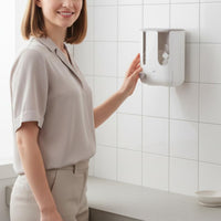 Wall Mounted Bathroom Tissue Holder Space Saving Bathroom Tissue Roll Rack