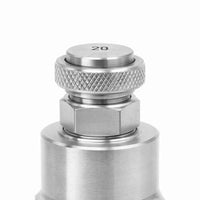 Stainless Steel Gas Cooling Atomization Nozzle, Industrial Facility Dust Remove  #variant:Rear Connection Nozzle