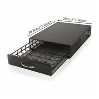 40 Pod Capacity Storage Drawer Anti-Slip Surface for Office