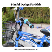 2 Pieces Children's Handle Grips Comfortable Junior Bike Handlebar Grips Ergonomic Design for Young Children