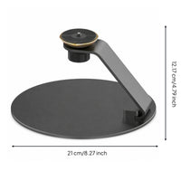Desktop Display Stand Rotatable Display Stand with Swivel Mount Metal Stable for Home Theater, Office