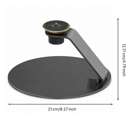 Desktop Display Stand Rotatable Display Stand with Swivel Mount Metal Stable for Home Theater, Office