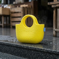 EVA Tote Bag Curved Base accessibleTop Basket Bag Side Tab Element