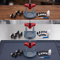 Dial Foot Repair Machine Precision Watch Dial Soldering Machine Professional Watch Repair Tool with Accessories for Watchmakers, Workbench