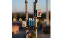 1:64 Utility Pole Model Realistic Details for Miniature Scene Builders