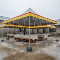 Sloped Roof Parking Tent Foldable Event Canopy Windproof Portable Shelter Waterproof Heavy Duty for Market Vendors Car Owners Outdoor Events Patio Park Suitable for Gift Giving Home Decoration