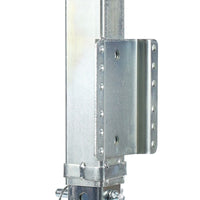 RV Trailer 8000 lb Jack Three-Stage Adjustable Square Tube Stabilizer Leg with Removable Handle, Load Capacity 3.6 Tons